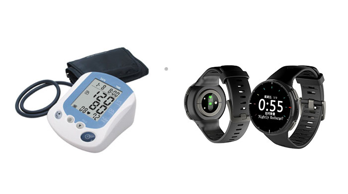 Sphygmomanometer and blood pressure watch